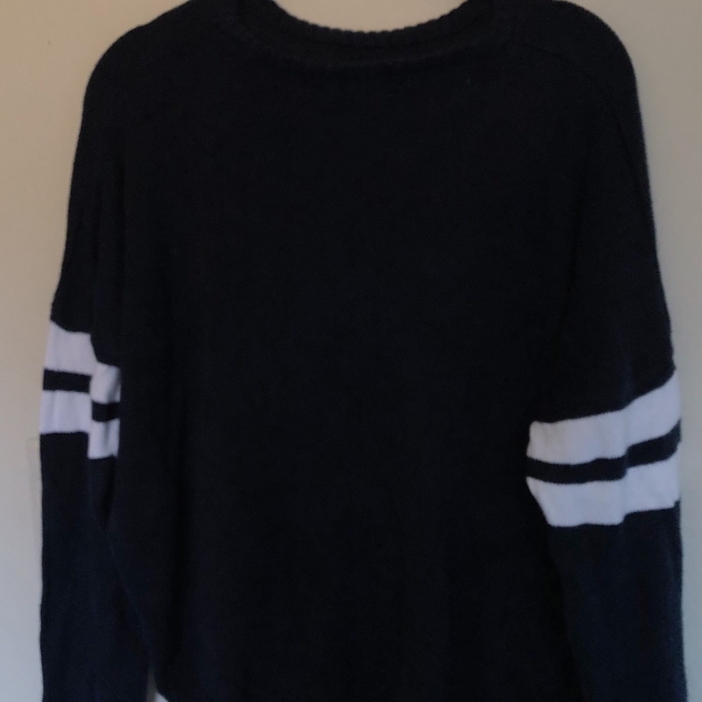 Navy Knitted Sweater
